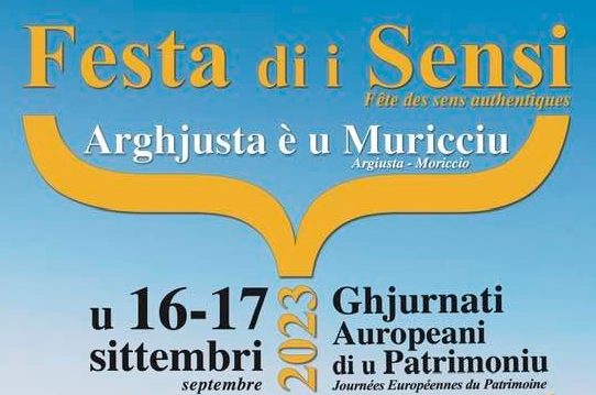 Participation de la DTAN aux journées “Festa di i sensi” organisées à Arghjusta è u Muricciu 