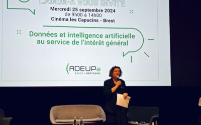 Participation à la Conférence « les données et intelligence artificielle au service de l’intérêt général » le 25 septembre à Brest